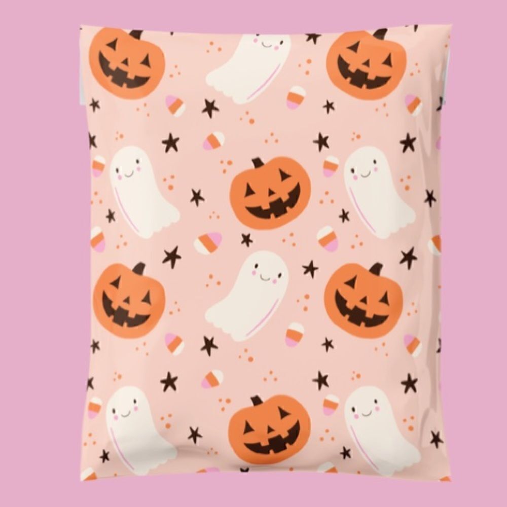 Poly mailers 10x13 and 12.5x15 sizes stickers 35 poly mailers 25 stickers